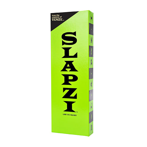 Green box with 'SLAPZ!' branding on a white background