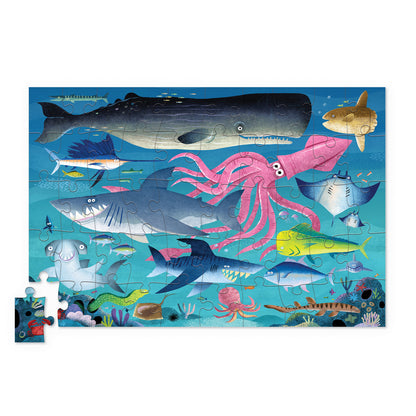 Crocodile Creek - 50 pc Tin Puzzle - Shark Reef