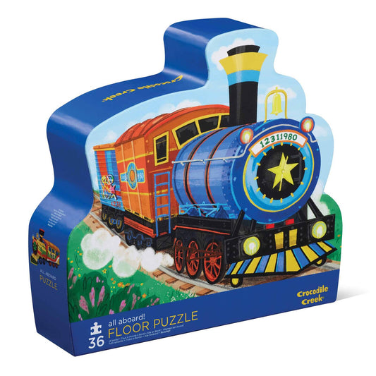 Classic Floor Puzzle (36pc) - All Aboard (Foil Stamped)