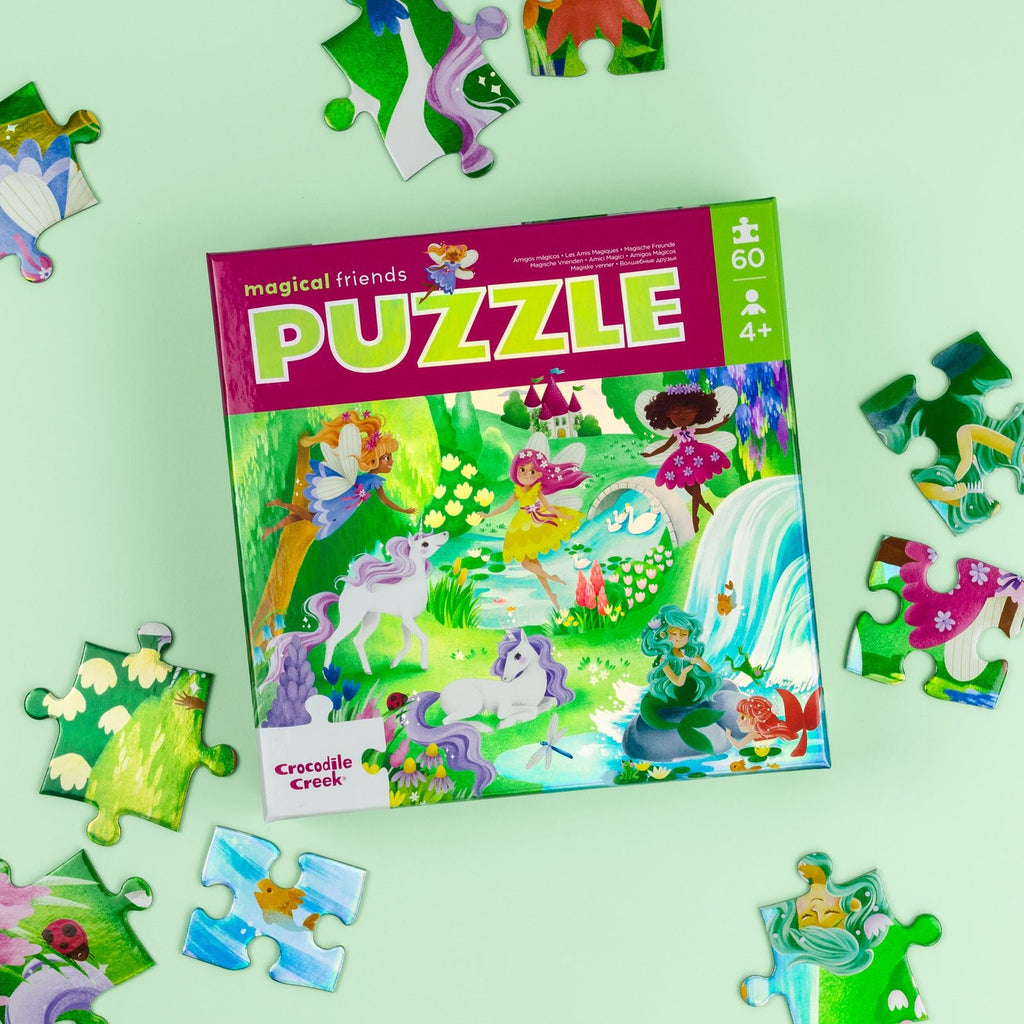 Foil Puzzle (60pc) - Magical Friends