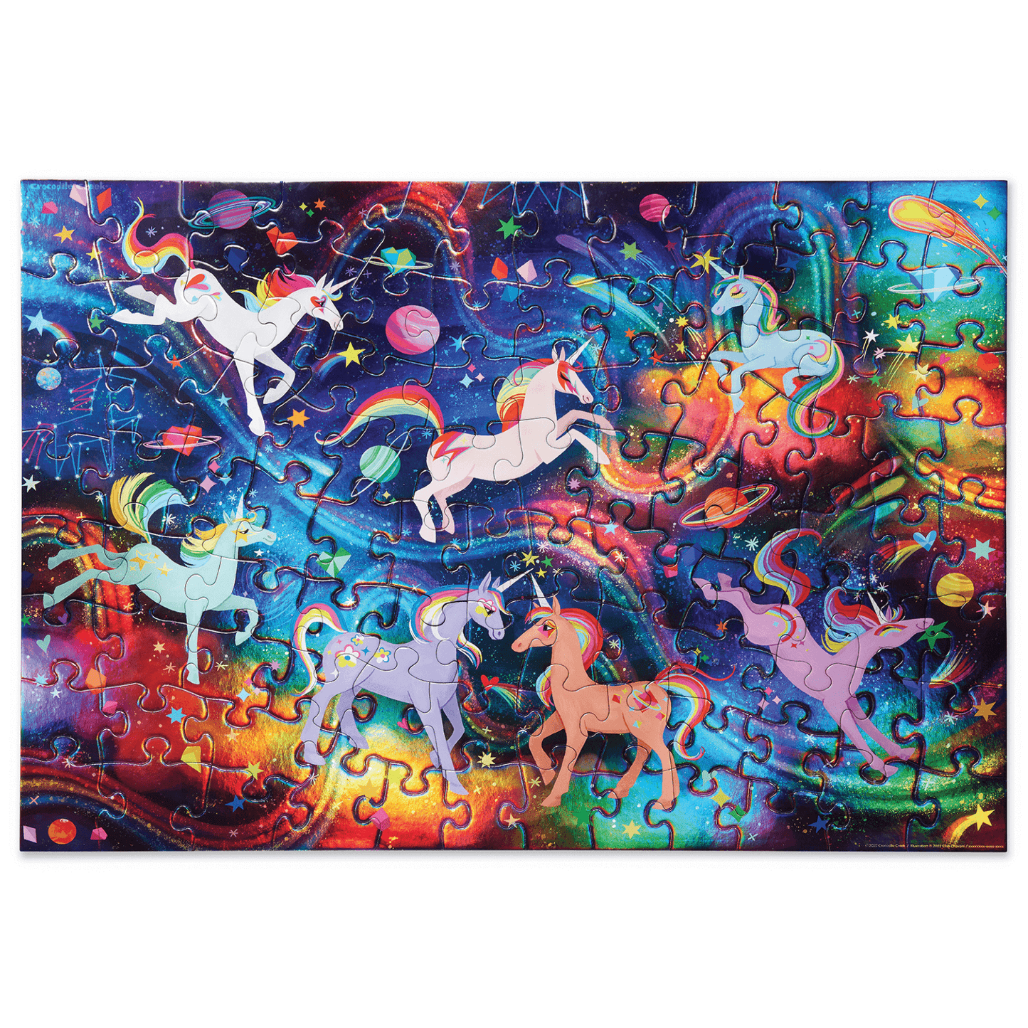 Holographic Puzzle (100pc) - Unicorn Galaxy