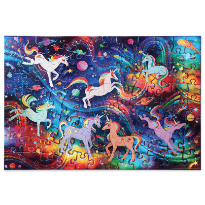 Holographic Puzzle (100pc) - Unicorn Galaxy
