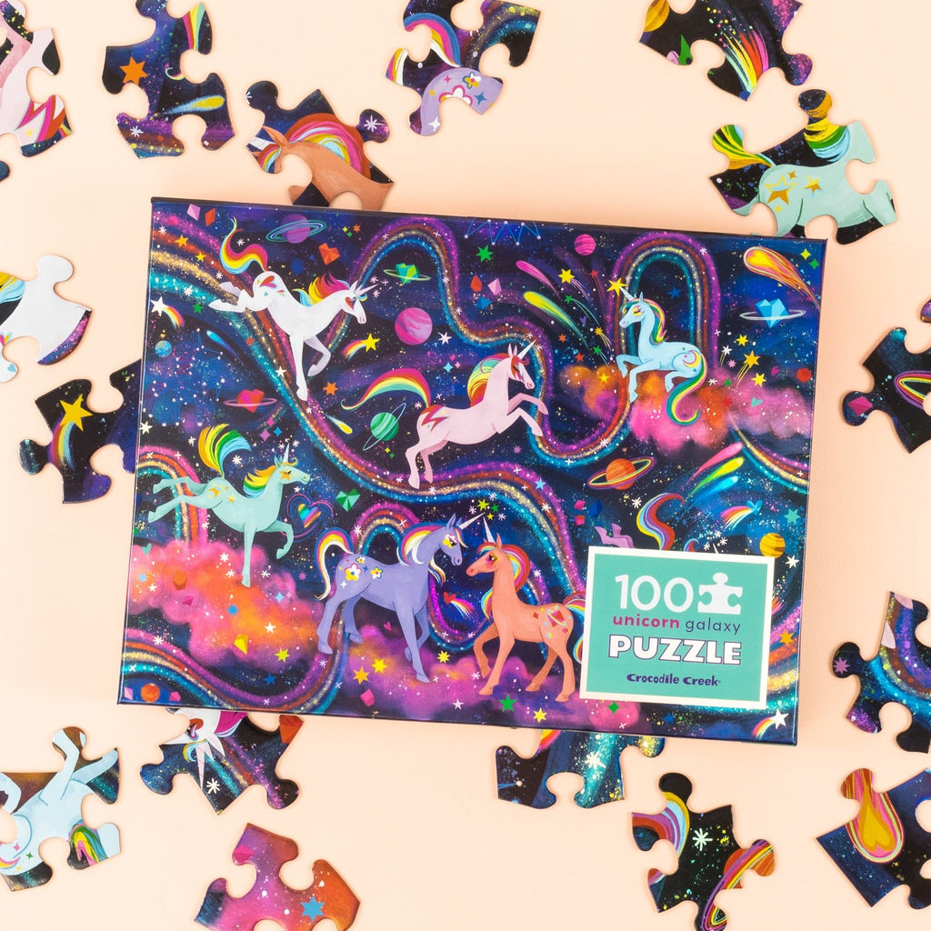 Holographic Puzzle (100pc) - Unicorn Galaxy