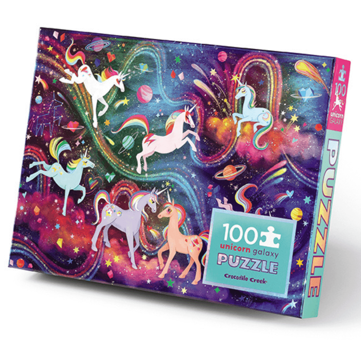 Holographic Puzzle (100pc) - Unicorn Galaxy