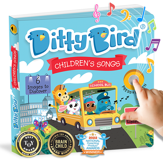 Ditty Bird - Children's Songs Board Book