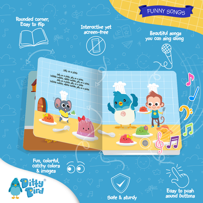 Ditty Bird - Funny Songs Board Book