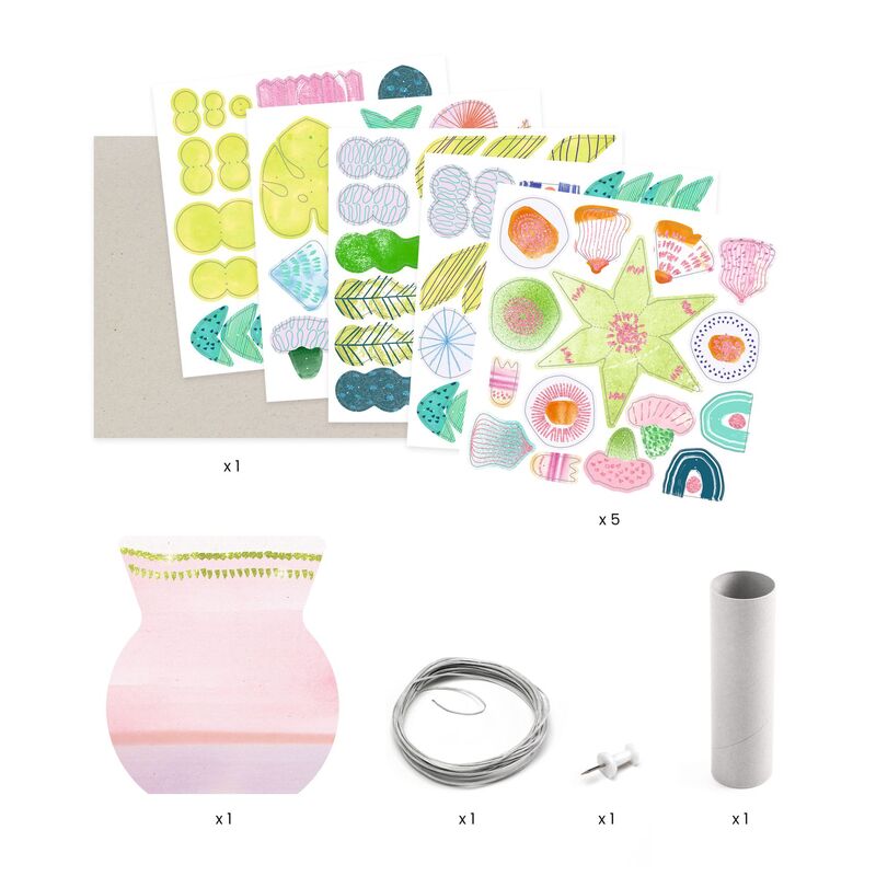Contents of Do It Yourself kit on a white background.