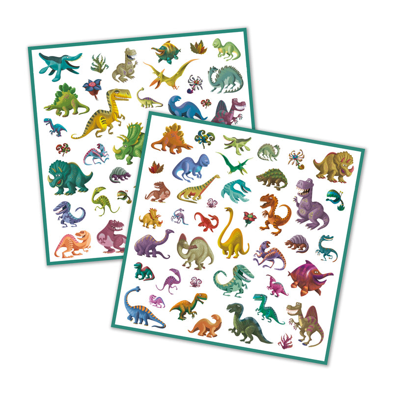 Djeco | Dinosaur - 160 Stickers Set