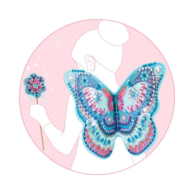 Djeco | Do It Yourself - Like a Fairy Wings and Wand Set