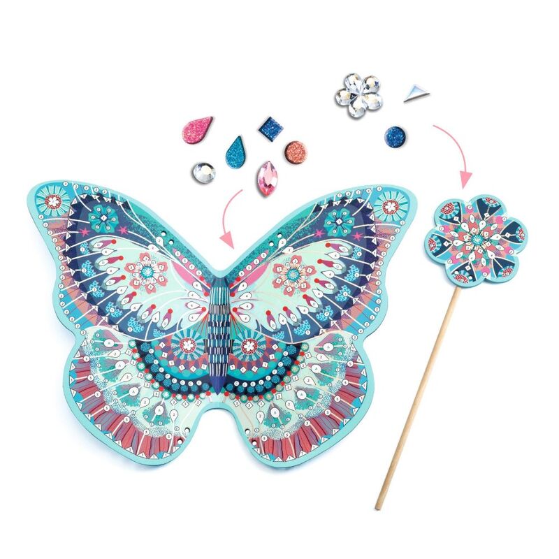Djeco | Do It Yourself - Like a Fairy Wings and Wand Set