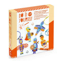 Box of 'Do It Yourself' keychain craft kit with colorful characters on a white background