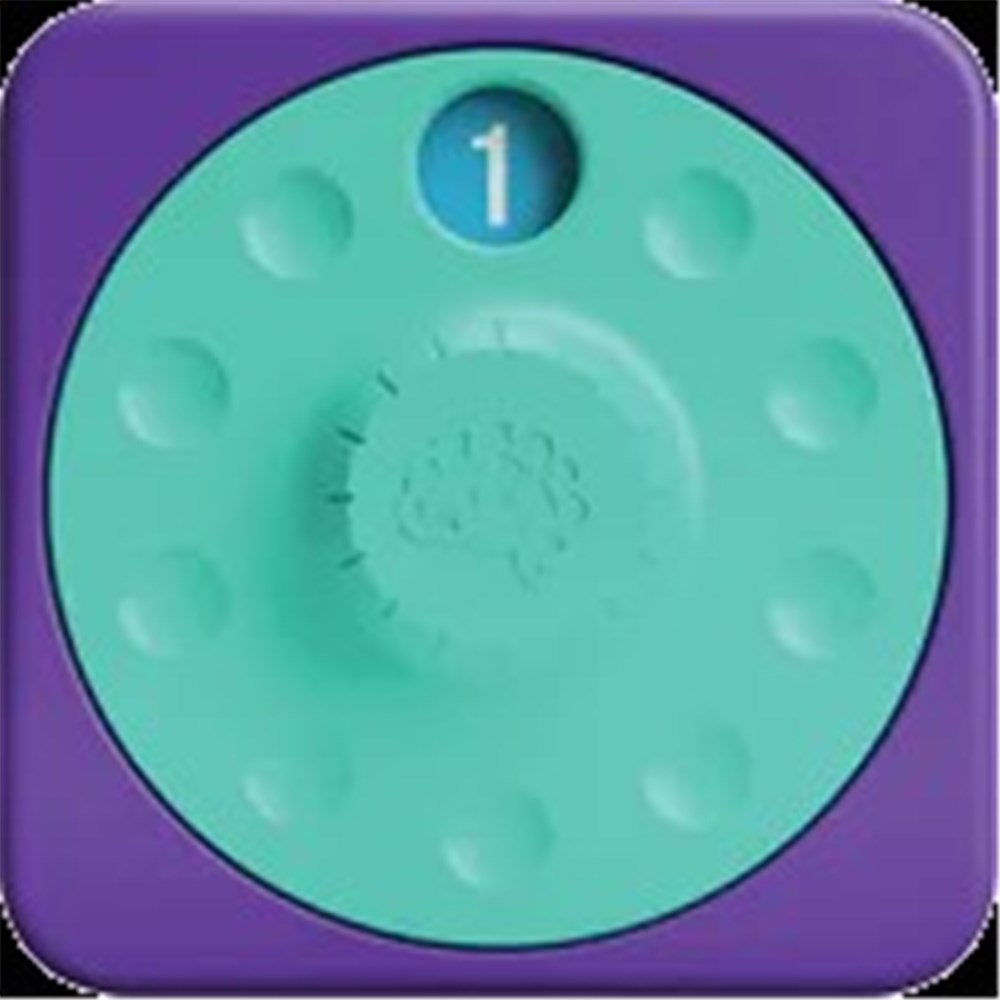Fat Brain Toys - PlayTab - Sensory Set 1 - Number Dial