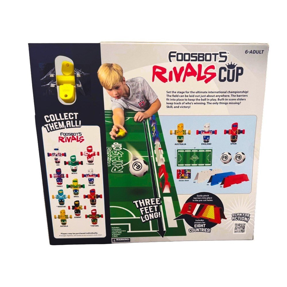 Box for a toy set with graphics and text on a white background