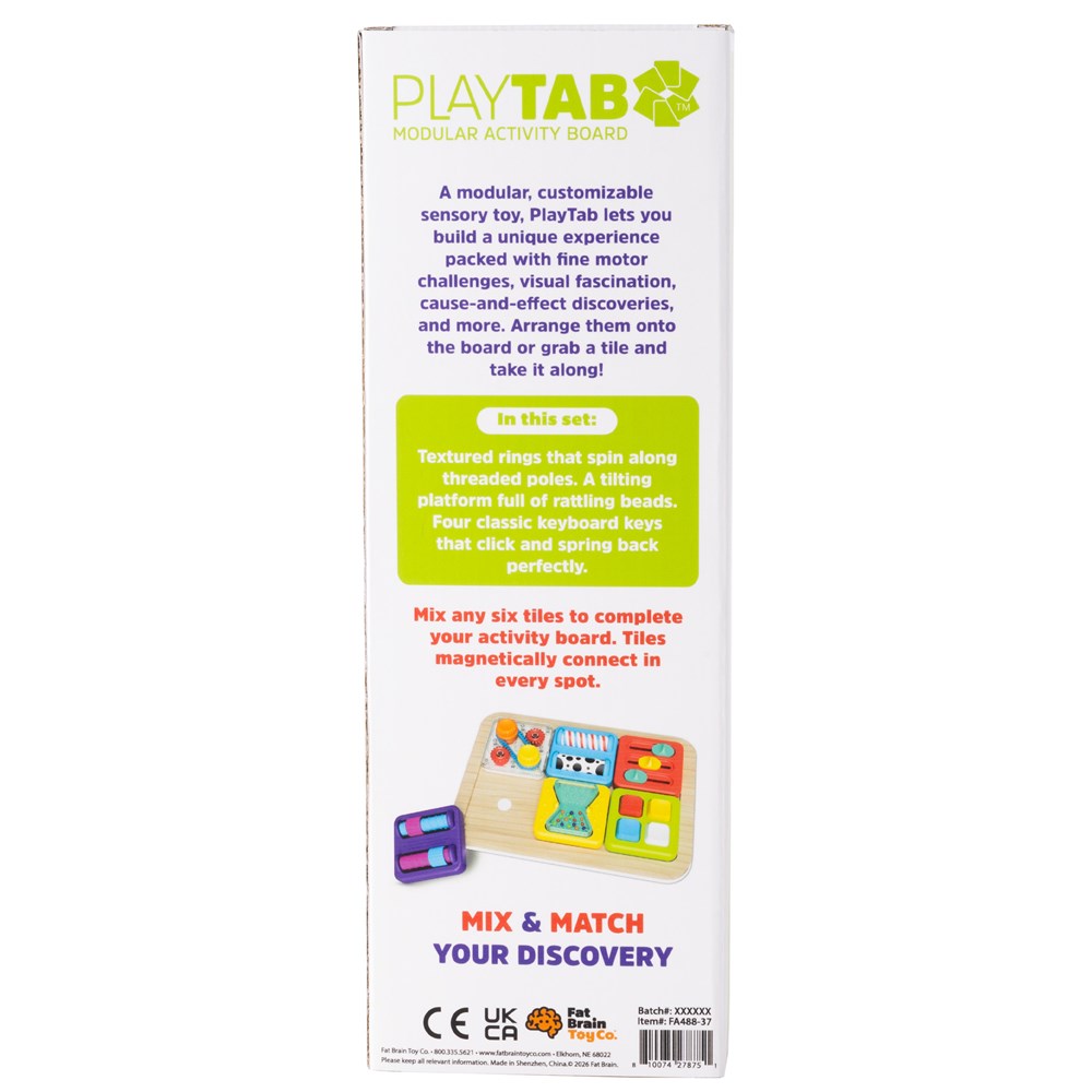 Fat Brain Toys | PlayTab - Sensory Set 5