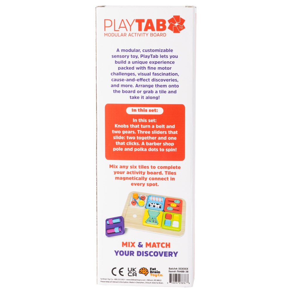 Fat Brain Toys | PlayTab - Sensory Set 6