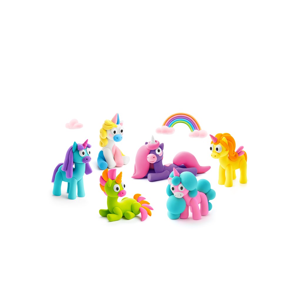 Rainbow Unicorns (6 Characters)