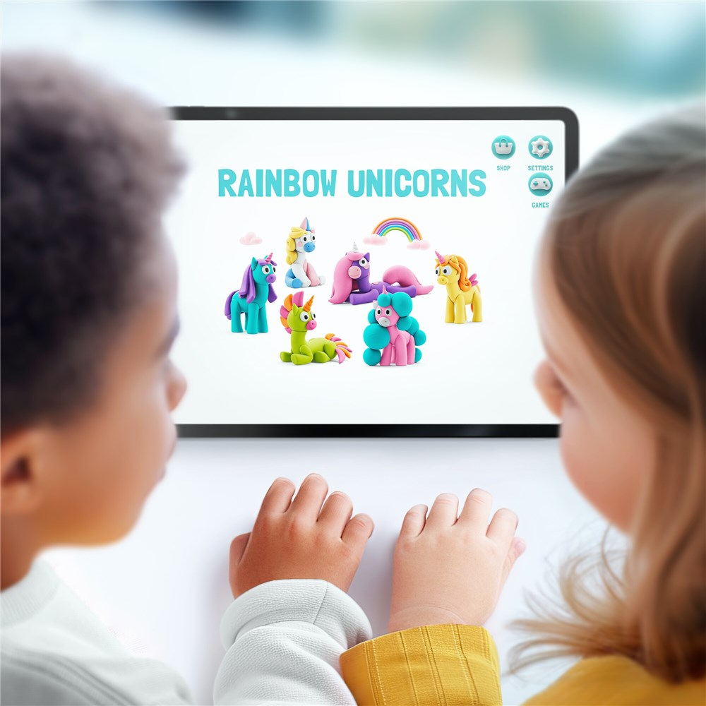 Rainbow Unicorns (6 Characters)
