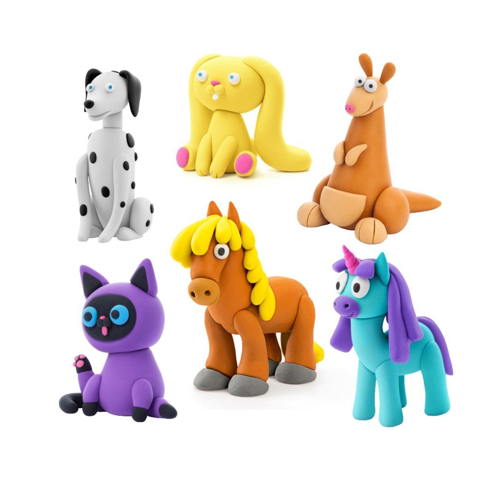 Hey Clay | Animals - Series 1 (Single Character)