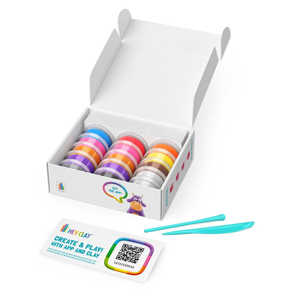 Box contents on a white background