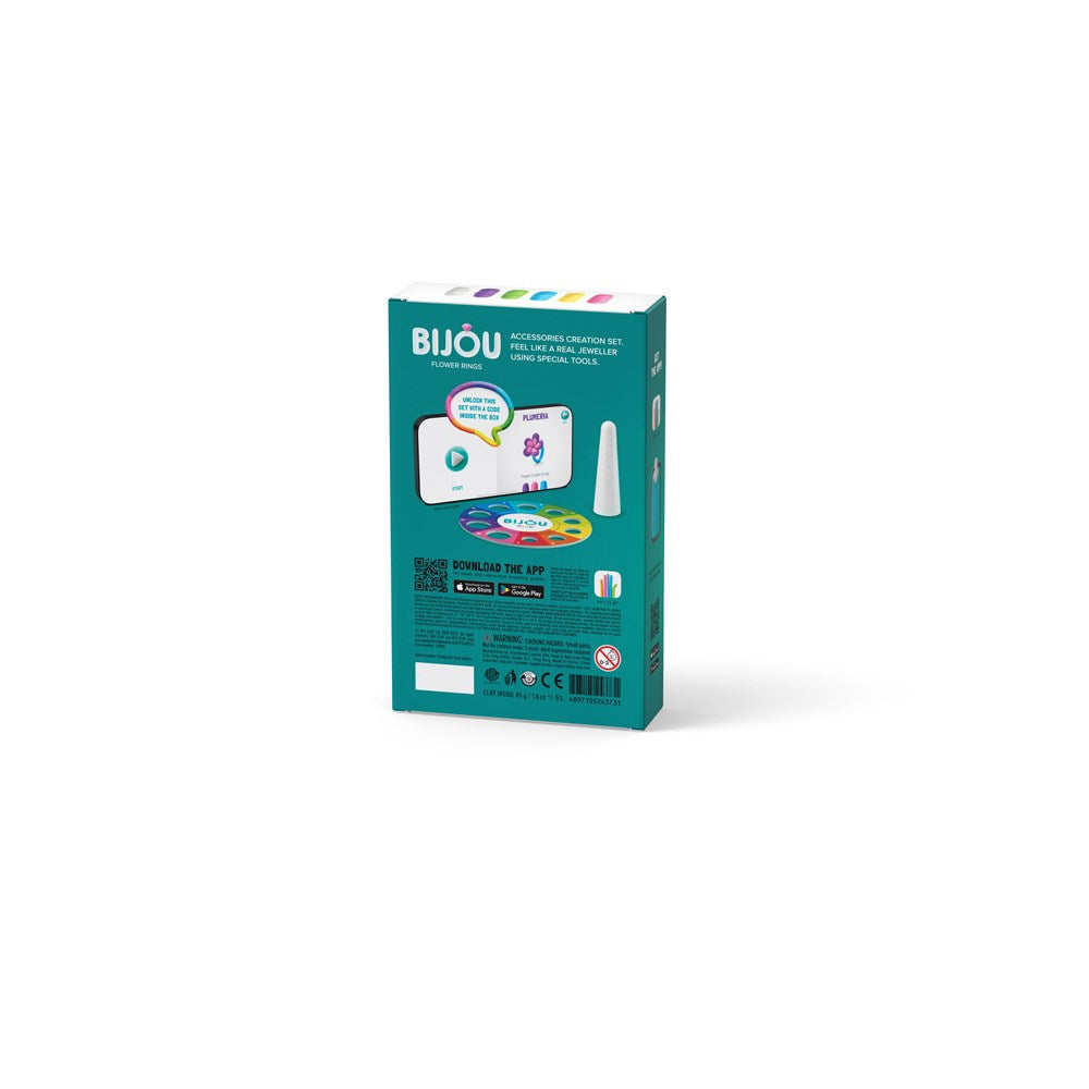 Teal BIJOU product packaging on a white background