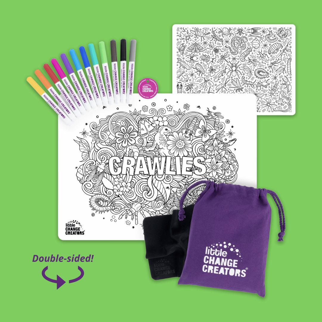 Re-FUN-able™ Reusable Colouring + Doodle Mat