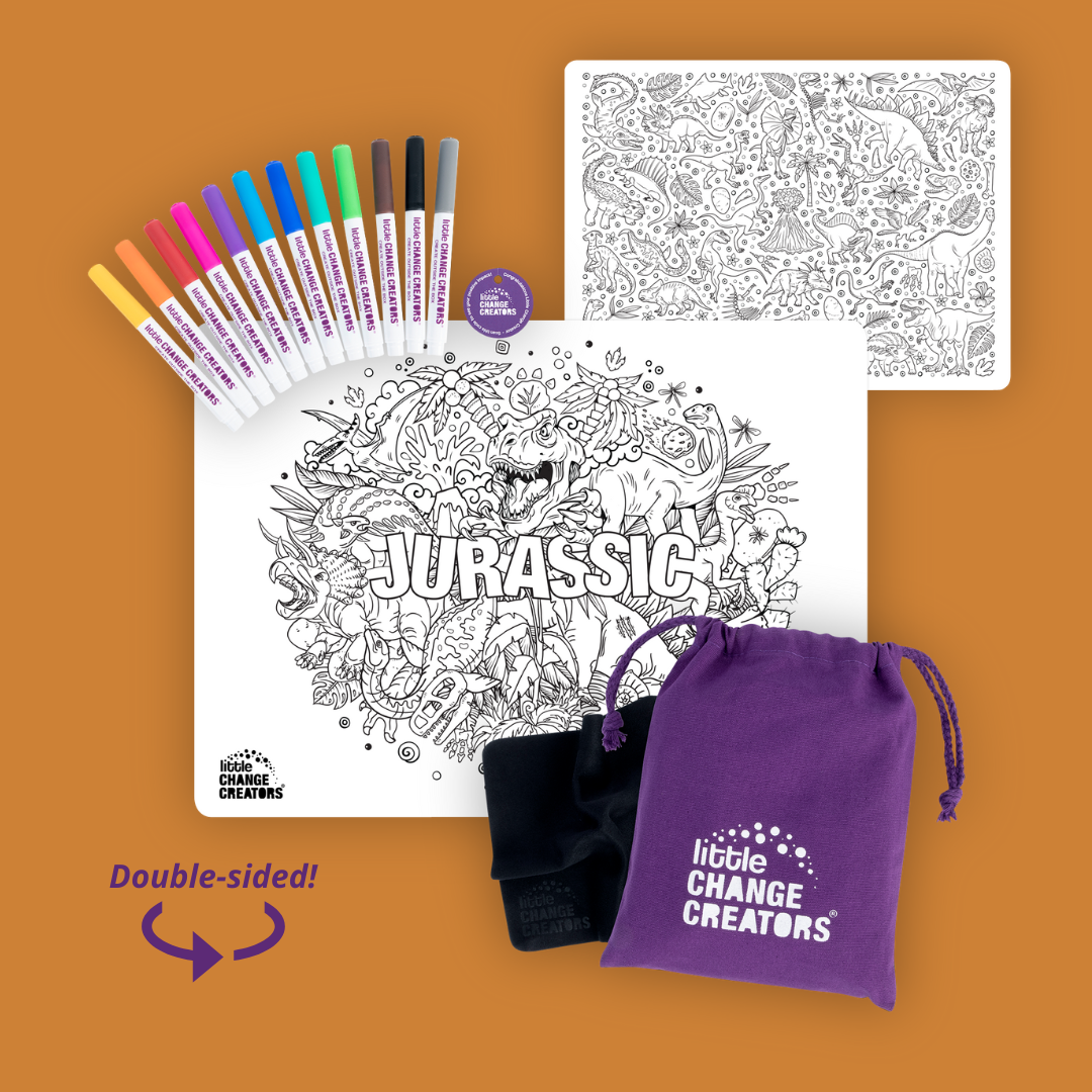 Re-FUN-able™ Reusable Colouring + Doodle Mat