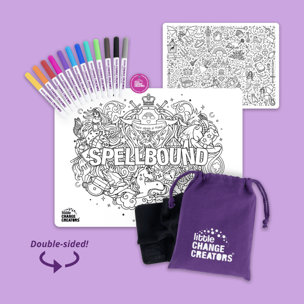 Re-FUN-able™ Reusable Colouring + Doodle Mat
