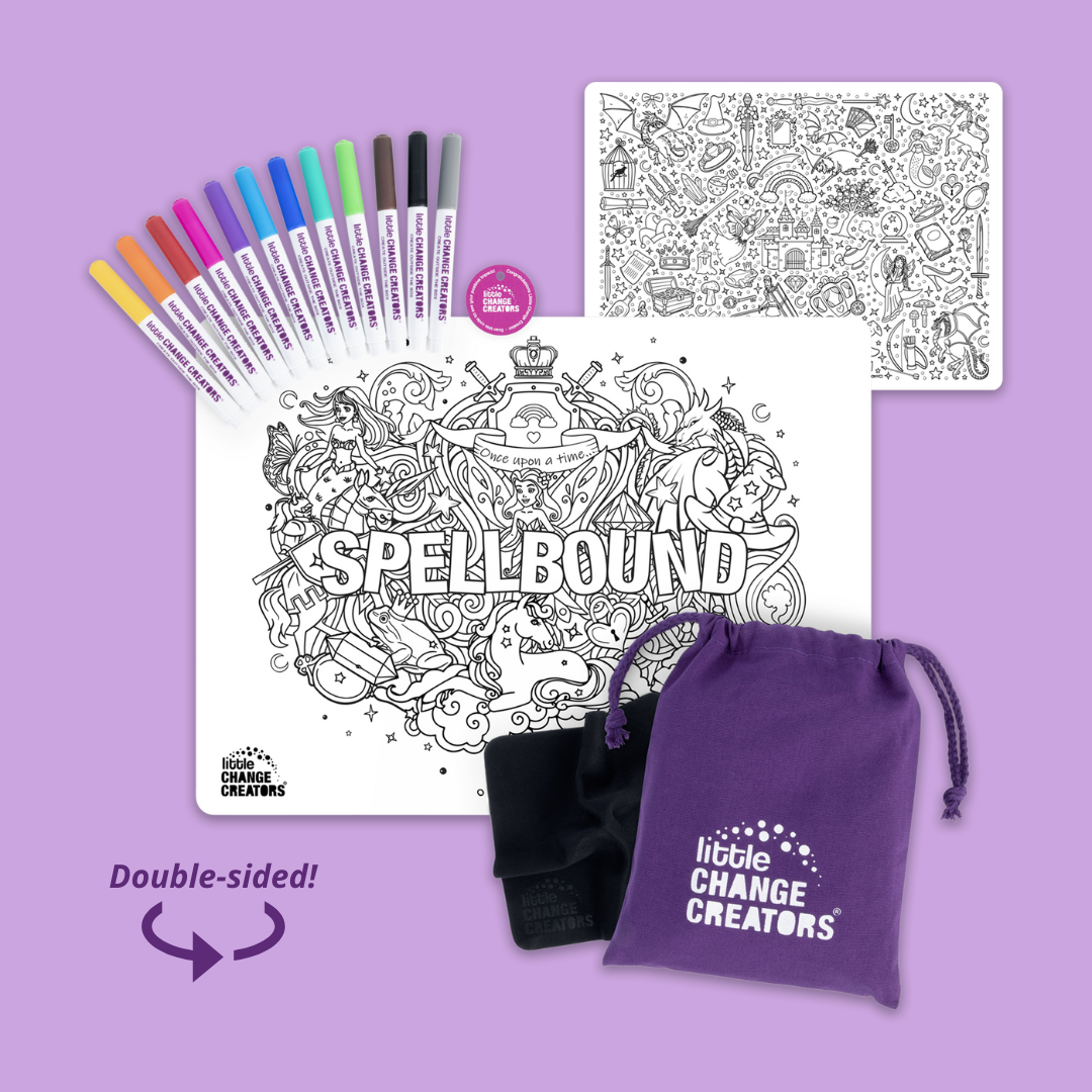 Re-FUN-able™ Reusable Colouring + Doodle Mat