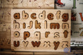 QToys | Natural Lowercase Puzzle