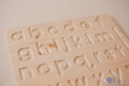 Lower Case Letter Tracing Board