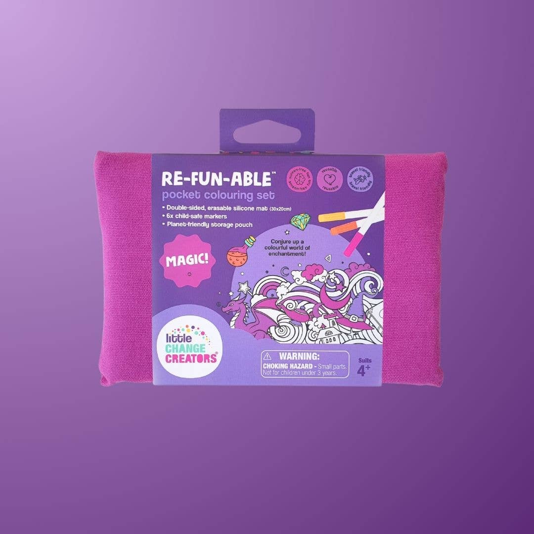 Little Change Creators - Pocket Reusable Colouring In Set