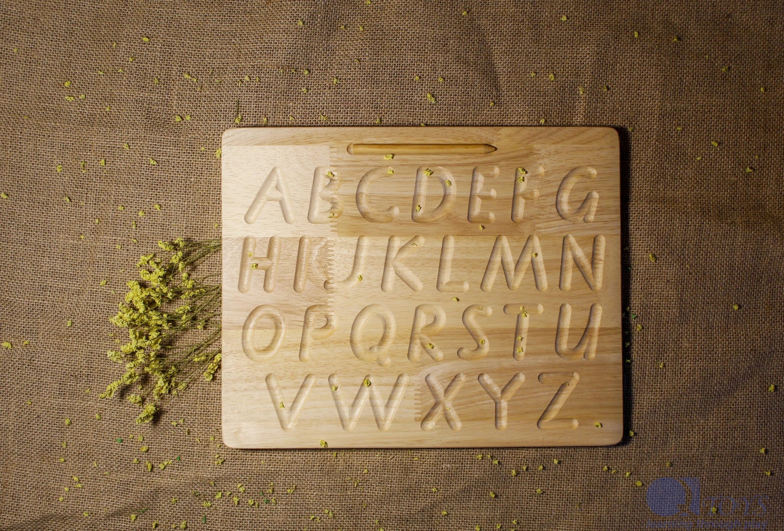 QToys | Capital Letter Tracing Board