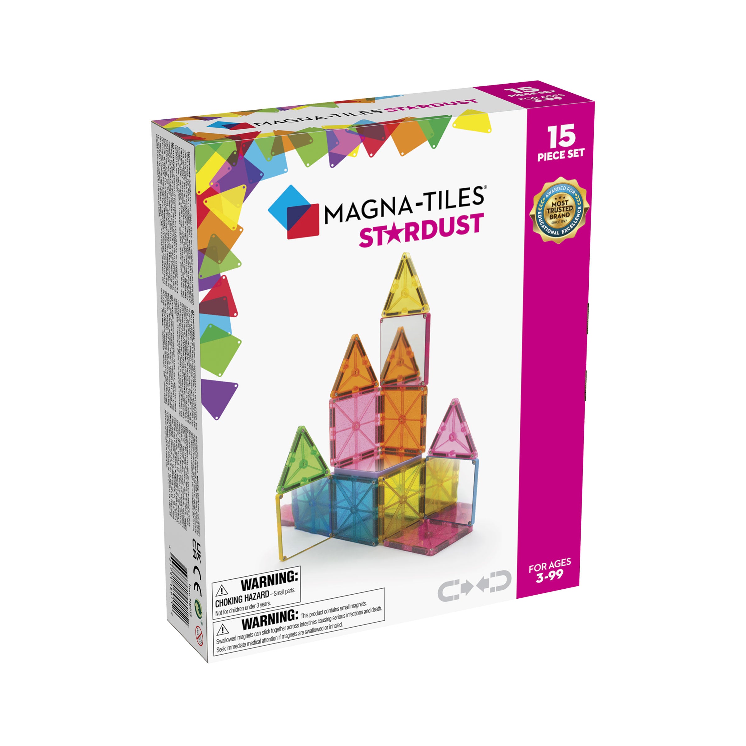 Magna-Tiles | Stardust (15 pc)