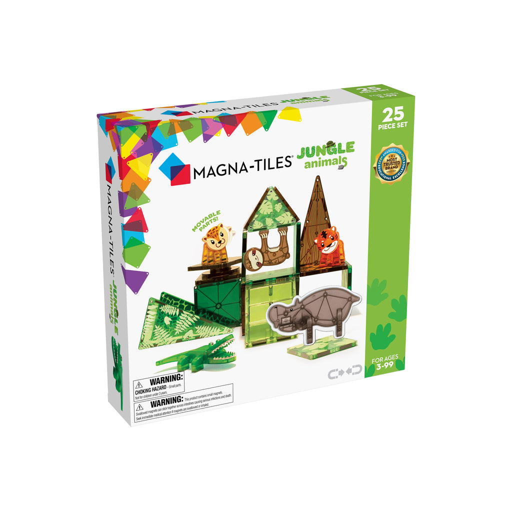 Magna-Tiles | Jungle Animals (25 pc)