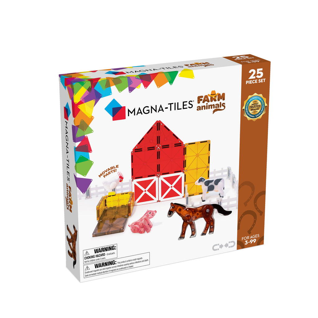 Magna-Tiles | Farm Animals (25 pc)