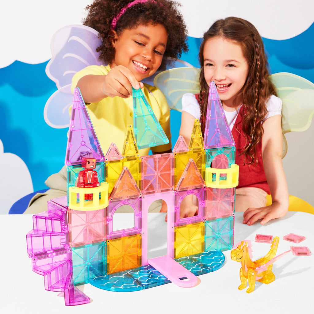 Magna-Tiles | Castle DLX + microMAGS (48 pc)