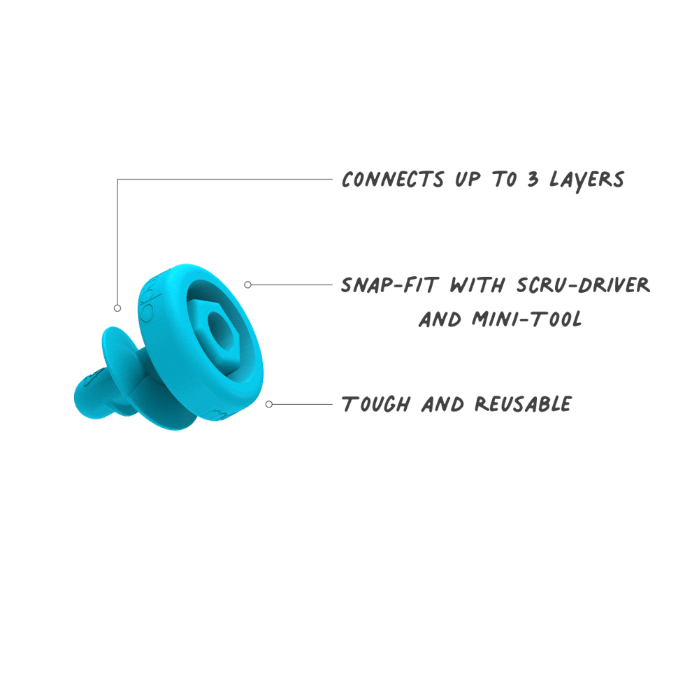 Makedo - Starter - Cardboard Construction Toolkit