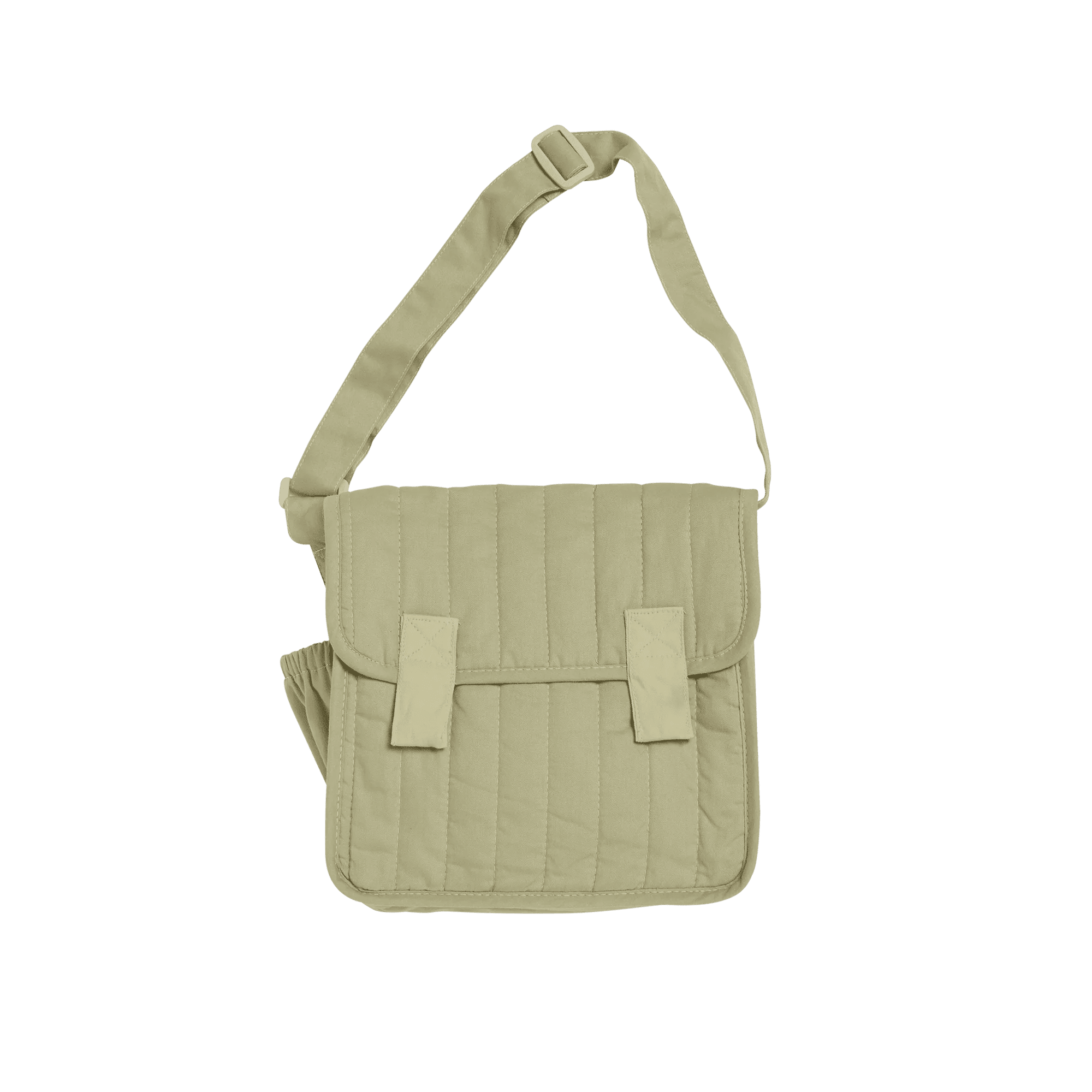 Sage shoulder bag on a white background