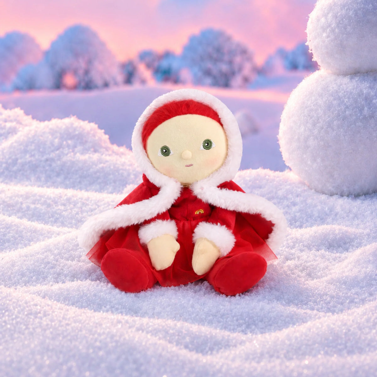 Olli Ella | Carol Claus - Dinky Dinkum Doll (Christmas Limited Edition)