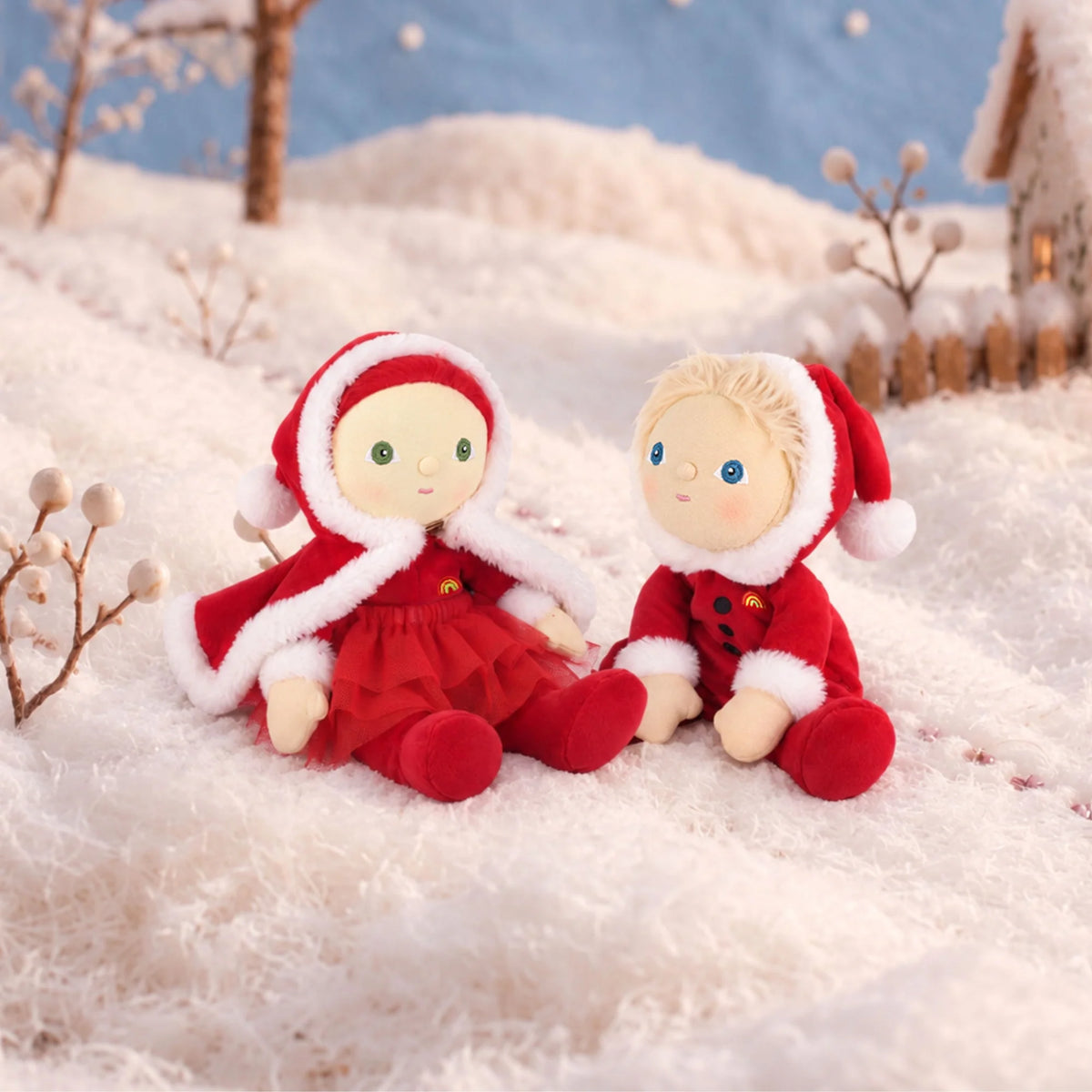 Olli Ella | Carol Claus - Dinky Dinkum Doll (Christmas Limited Edition)