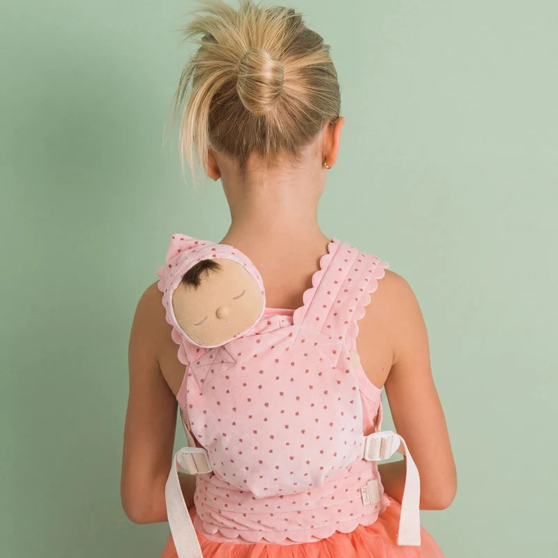 Olli Ella | Dinkum Dolls Petal Carrier - Strawberry