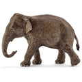 Model of an elephant on a white background