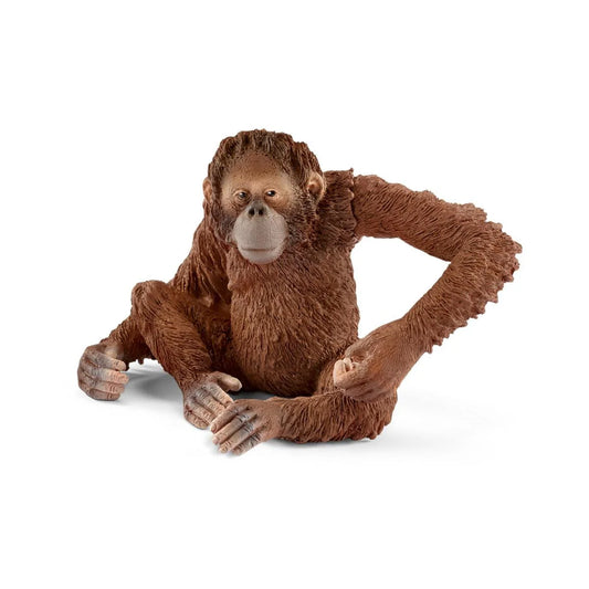 Monkey toy on a white background