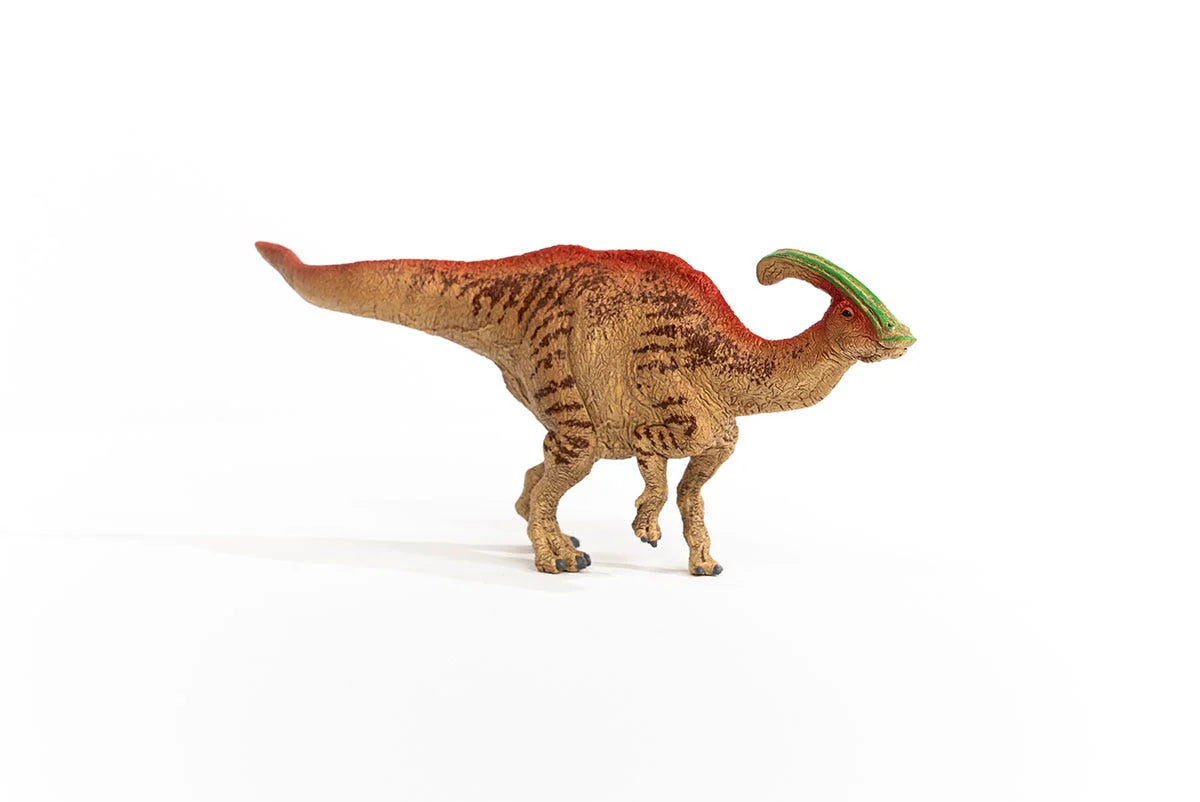 Dinosaur toy figure on a white background