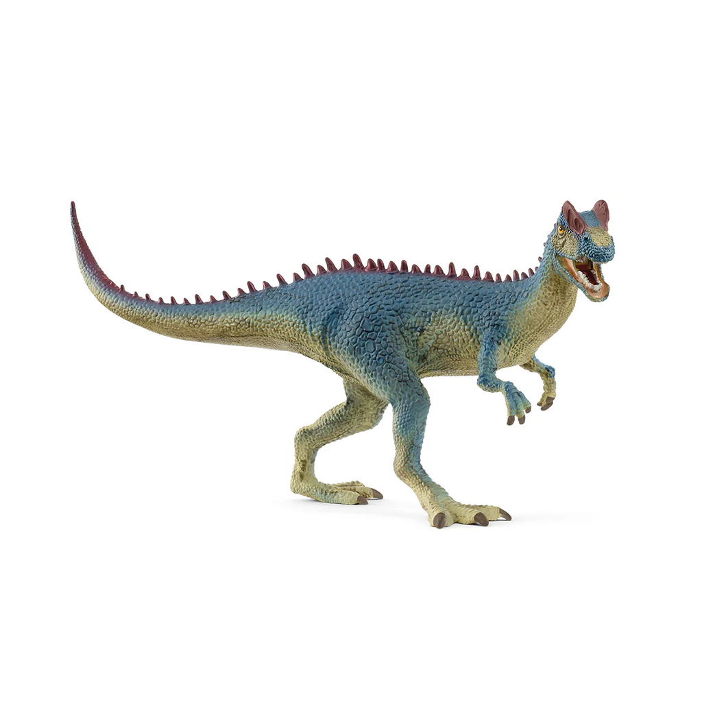 Dinosaur toy figure on a white background