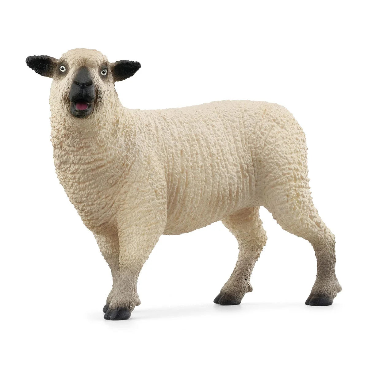 Sheep figure on a white background