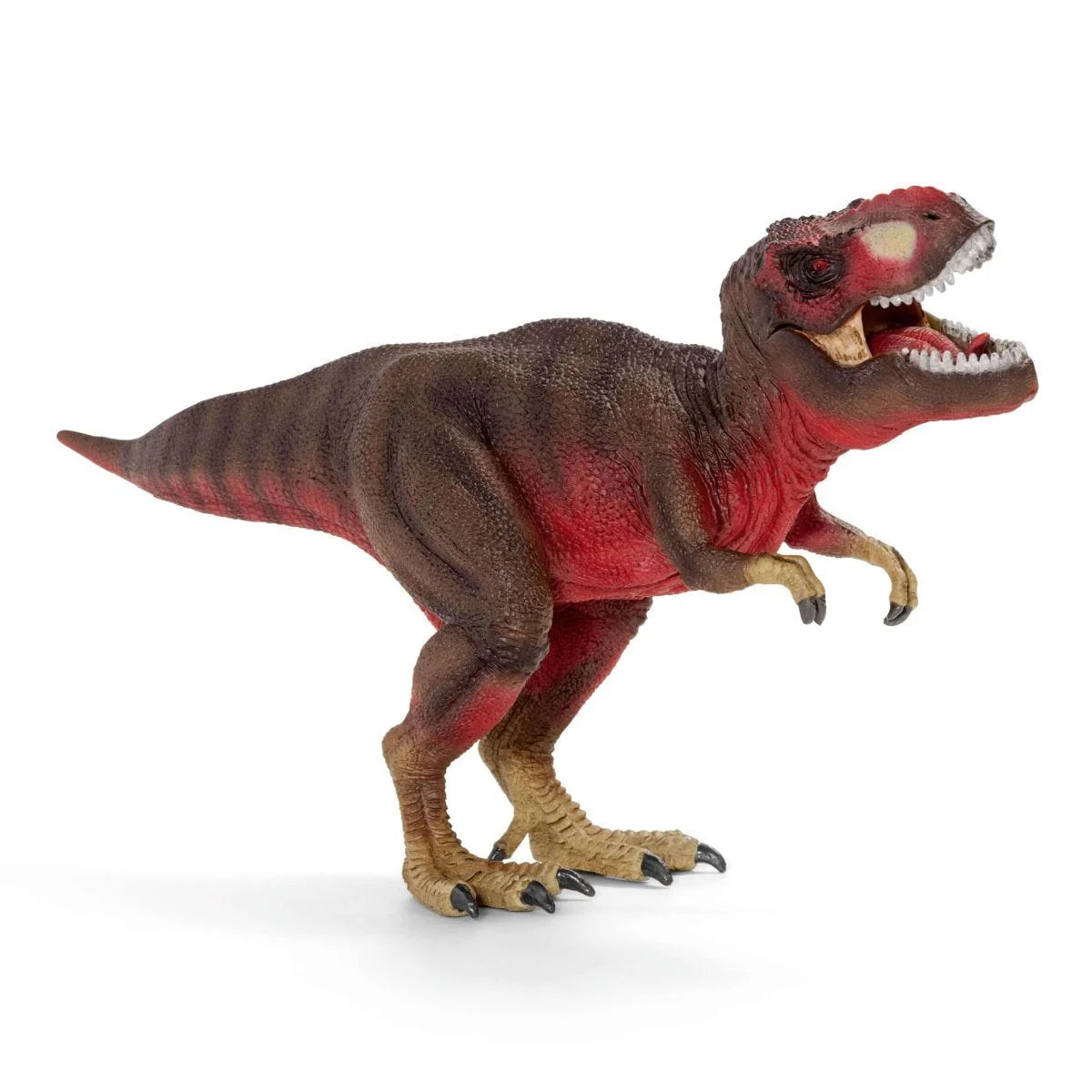 Dinosaur toy figure on a white background