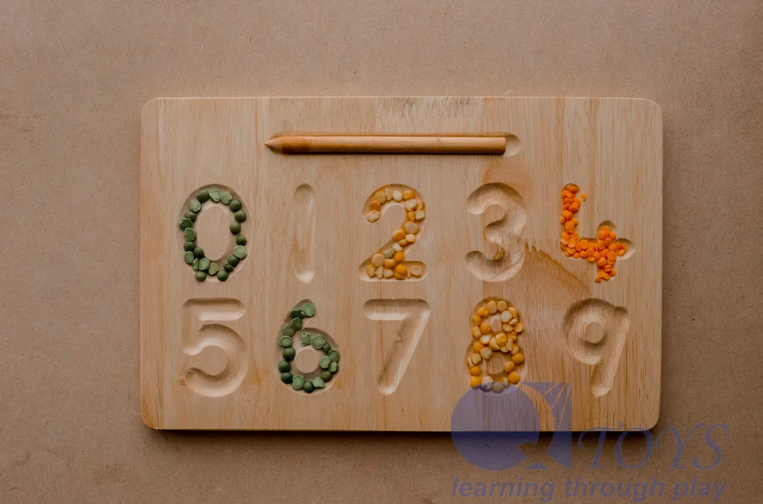 QToys | Number Tracing Board