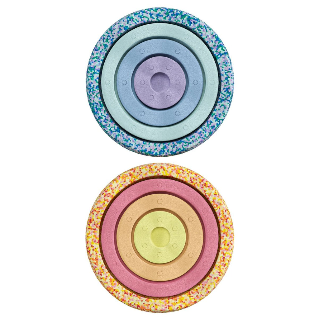 Stapelstein Balance Stepping Stones Original + Inside Combination, Set of 8, Rainbow Pastel from Australia