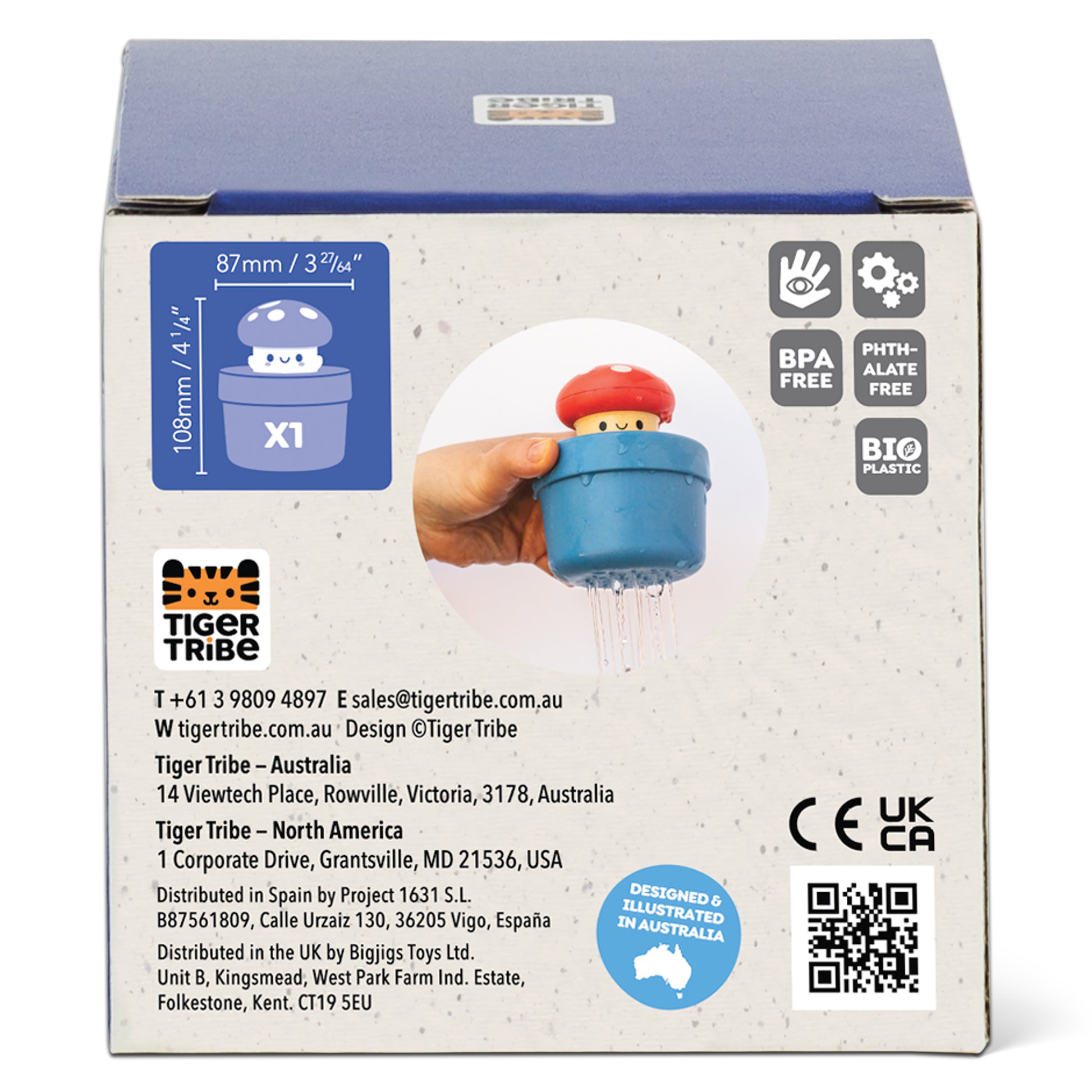 Tiger Tribe - Bath Pop-Up - Mushroom